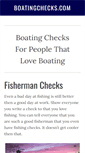 Mobile Screenshot of boatingchecks.com